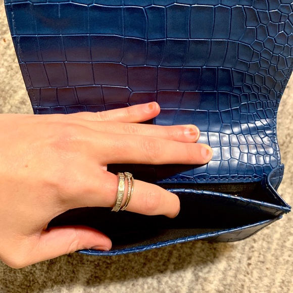 NWOT BLUE MINI BELT BAG (ONE OF A KIND) - Picture 7 of 8